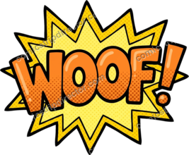 WOOF!