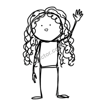 Priya in the original hand-drawn style