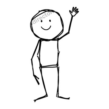 Sam in the original hand-drawn style